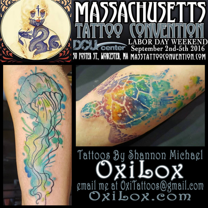 Massachusetts Tattoo Convention | Oxi Lox